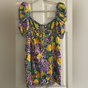 Zara floral dress